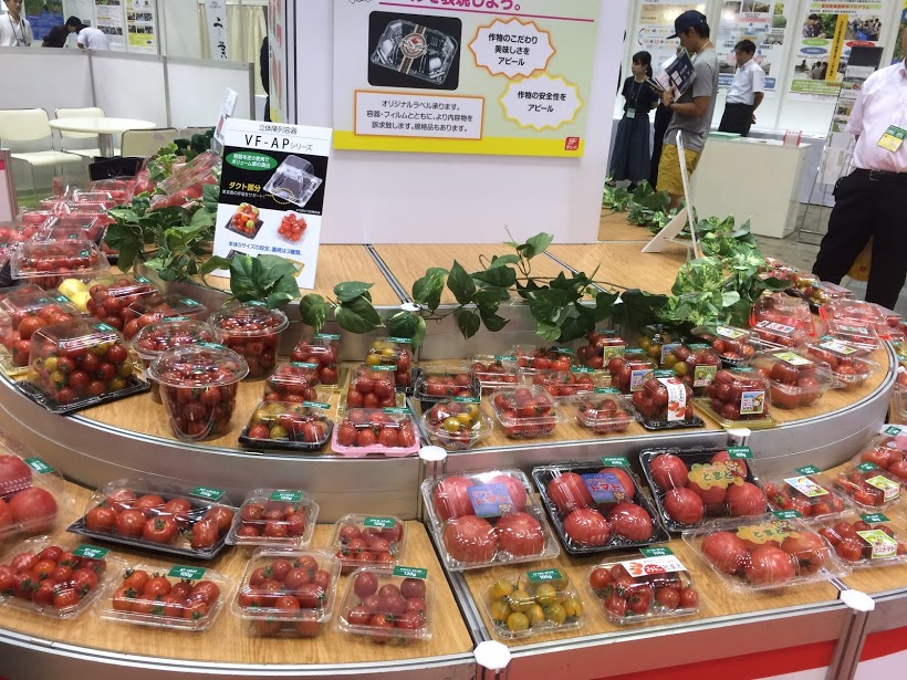 GPEC 施設園芸・植物工場展 Smart Agri スマートアグリ・ソリューションのトマトコーナー